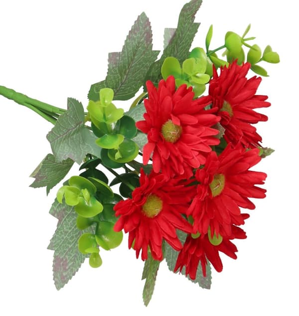 KUNSTIGE BLOMSTER PLANTER BUKET GRENE BLOMSTER MARGARETS