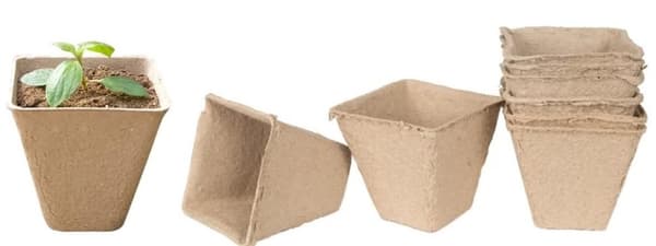 Torvkrukor för plantor 8 cm 20 st
