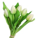 Miniatyrbillede 5 af 7: TULIPANER BUKET AF TULIPANER GUMMI GUMMIBELAGET SOM LIVET