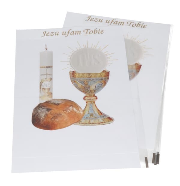 FOLIEPOSE FØRSTE HELLIGE NADVER 5 STK. CELLOFAN