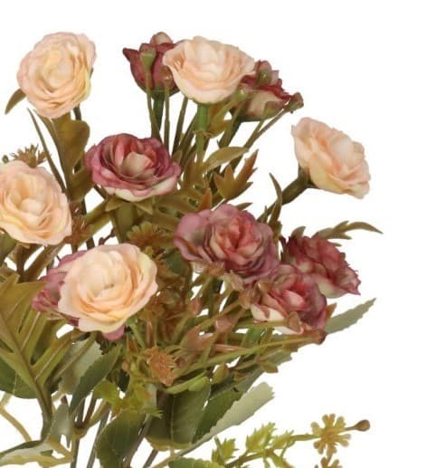 KONSTGJORDA BLOMMOR VÄXTER GRENAR ROSOR BUKETT ROS ROSOR