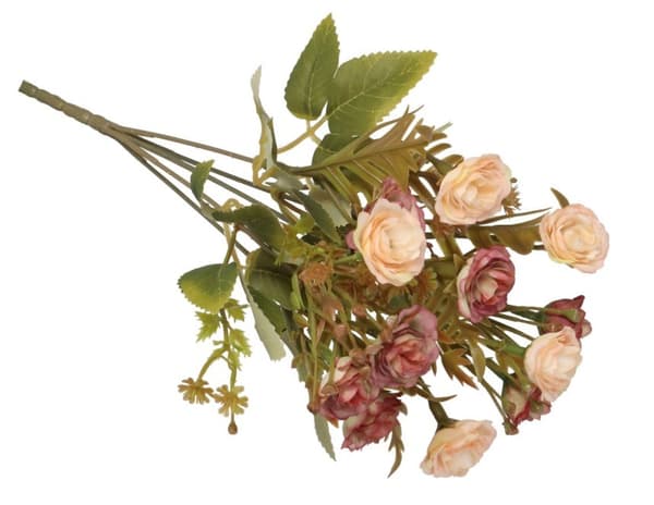 KONSTGJORDA BLOMMOR VÄXTER GRENAR ROSOR BUKETT ROS ROSOR