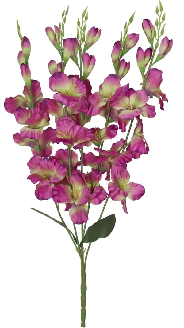 KONSTGJORDA BLOMMOR BUKETT TJOCK STOR GLADIOLIUS GLADIALIS