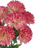 Miniatyrbild 5 av 6: KONSTGJORDA BLOMMOR SOM LIVET KRYSANTEMUMBUKETT STOR 7 HUVUD