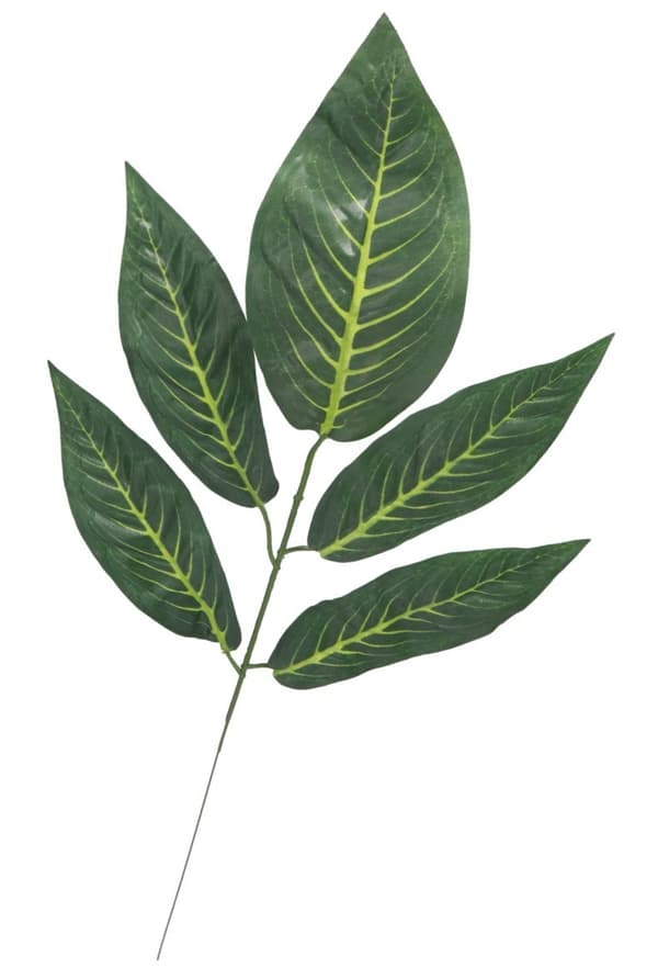 KUNSTIGE BLADE OG GRENE TIL DEKORATION 12 STK.