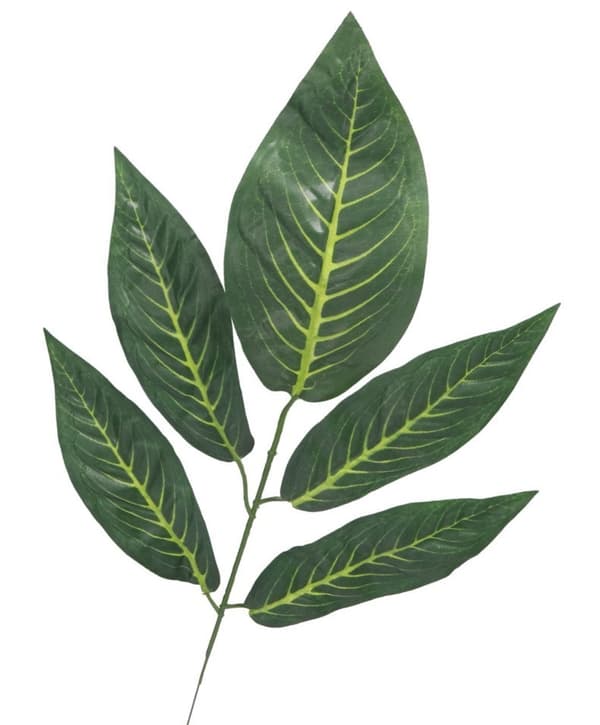KUNSTIGE BLADE OG GRENE TIL DEKORATION 12 STK.