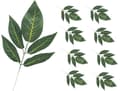 Miniatyrbillede 1 af 6: KUNSTIGE BLADE OG GRENE TIL DEKORATION 12 STK.