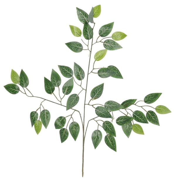KONSTGJORDA BLOMMOR BLAD FICUS BENJAMIN BLAD 60CM