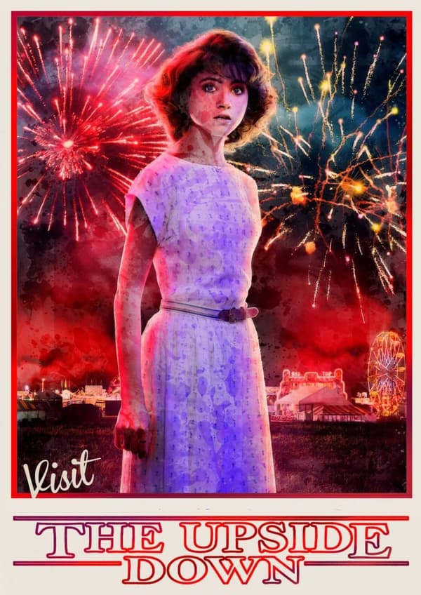 A3 Print - Stranger Things - Nancy Wheeler