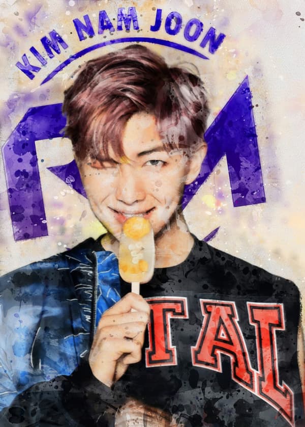 A3 Print - K Pop - RM