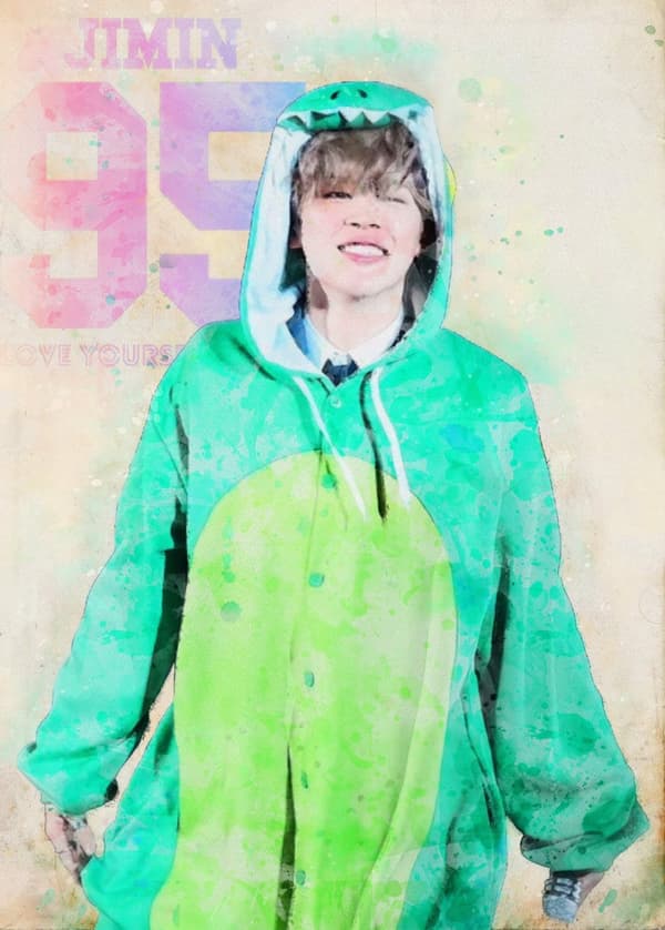 A3 Print - K Pop - Jimin