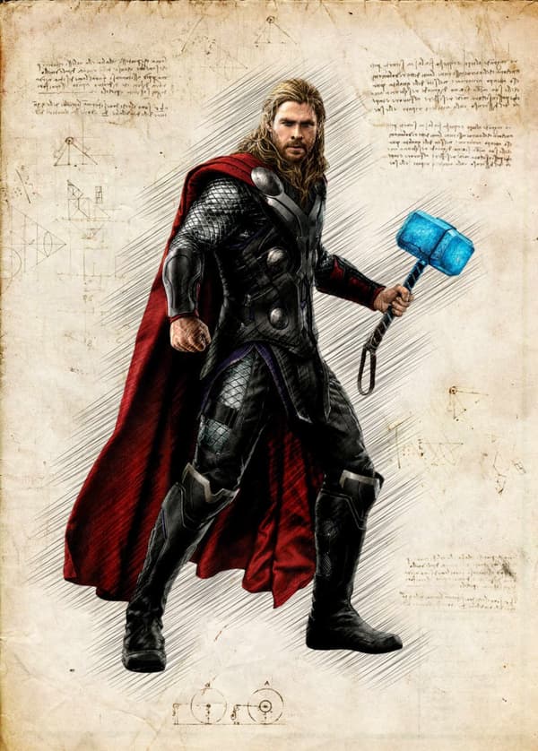 A3 Print - Thor