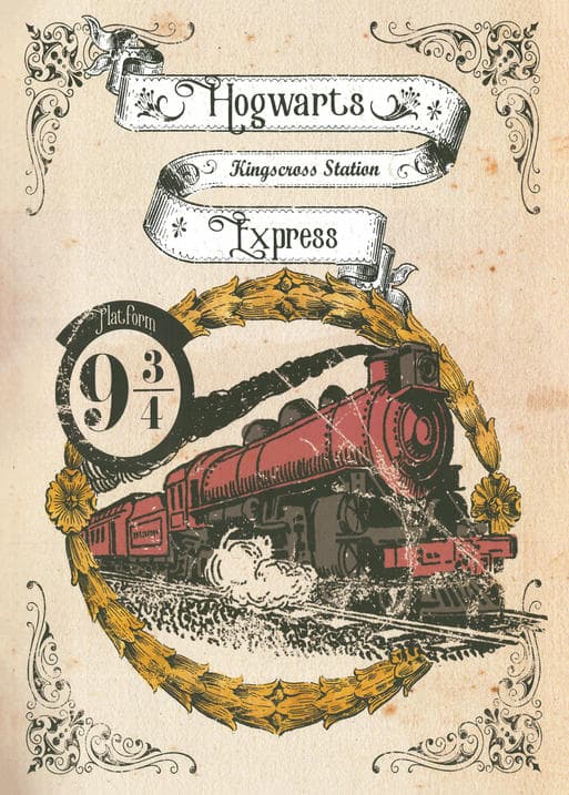 A3 Print - Harry Potter - Hogwarts Express