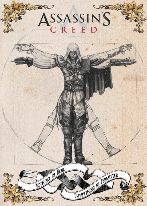 A3 Print -Assassins Creed - Nothing is real