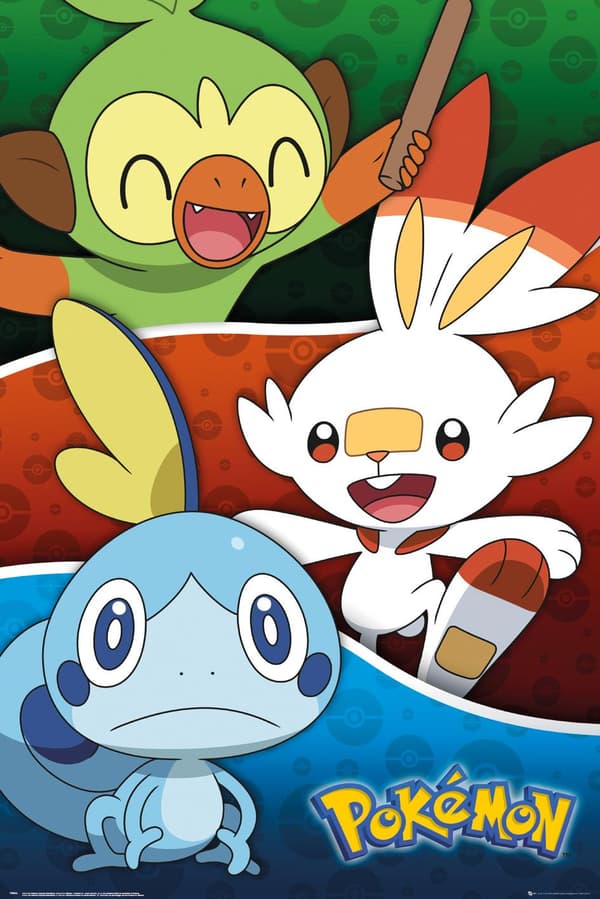 Pokemon - Galar Starters