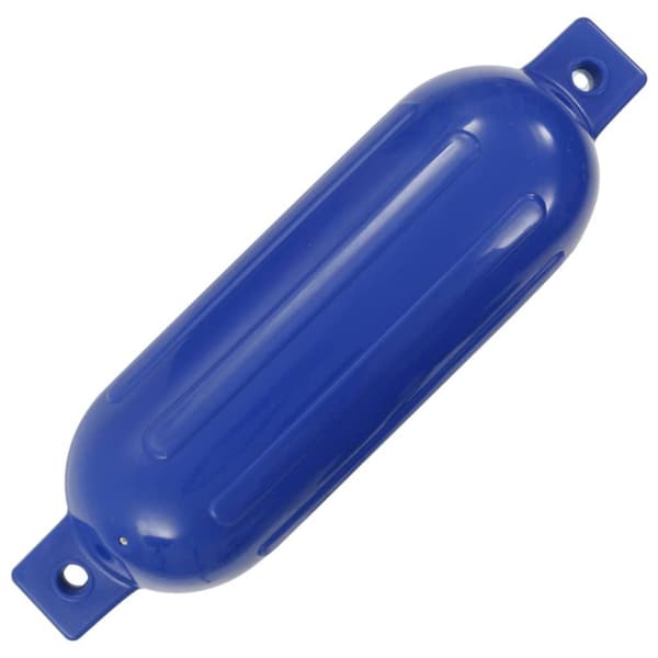 vidaXL Båtfender 4 stk blå 51x14 cm PVC