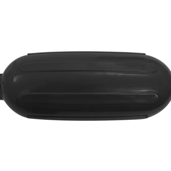 vidaXL Båtfender 4 stk svart 41x11,5 cm PVC
