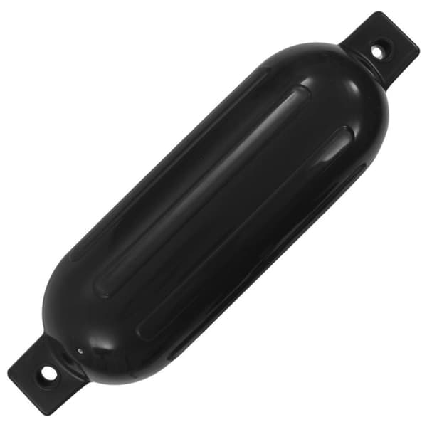 vidaXL bådfendere til båd 4 stk. 51x14 cm PVC sort