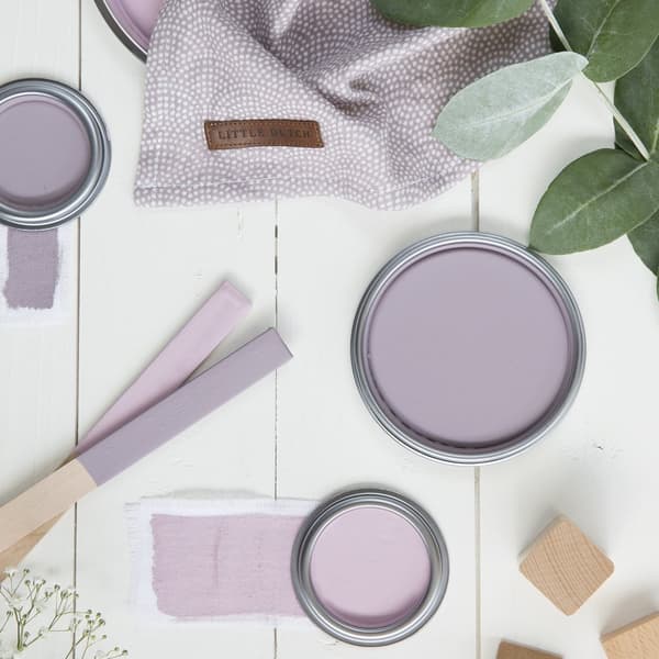 Little Dutch - Väggfärg Matt - Faded Mauve - Purple - 2,5 liter