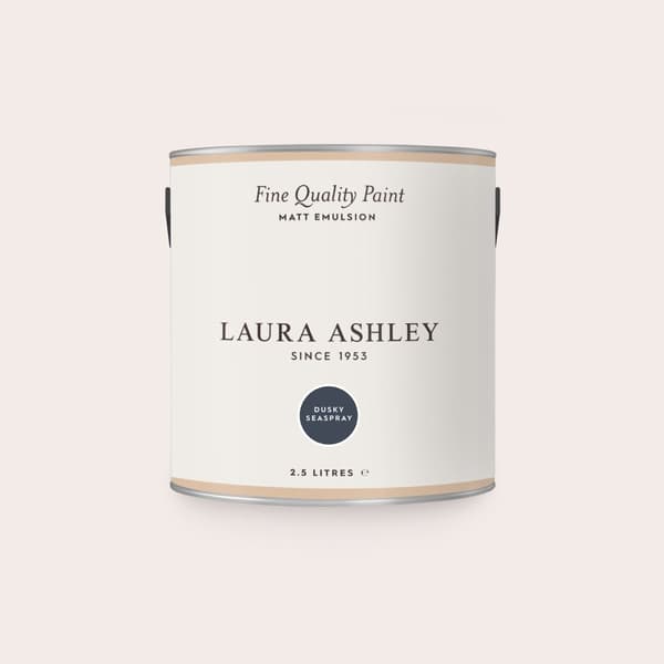 Laura Ashley - Vægmaling Mat - Dusky Seaspray - Blå - 2,5 liter