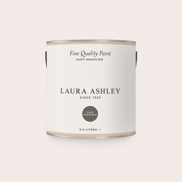 Laura Ashley - Väggfärg Matt - Pale Charcoal - Grå - 2,5 liter