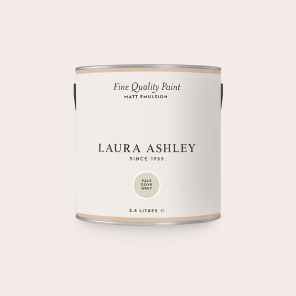 Laura Ashley - Väggfärg Matt - Pale Dove Grey - Grå - 2,5 liter