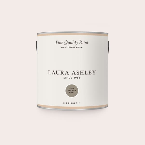 Laura Ashley - Väggfärg Matt - Pale French Grey - Grå - 2,5 liter