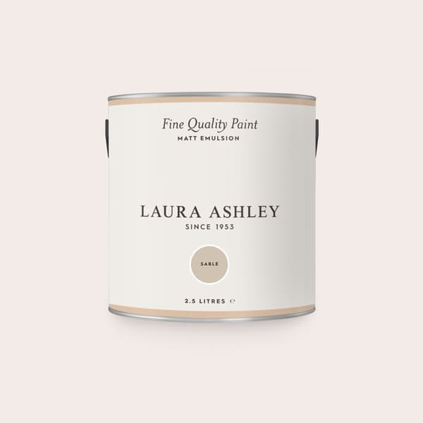 Laura Ashley - Väggfärg Matt - Sable - Beige - 2,5 liter
