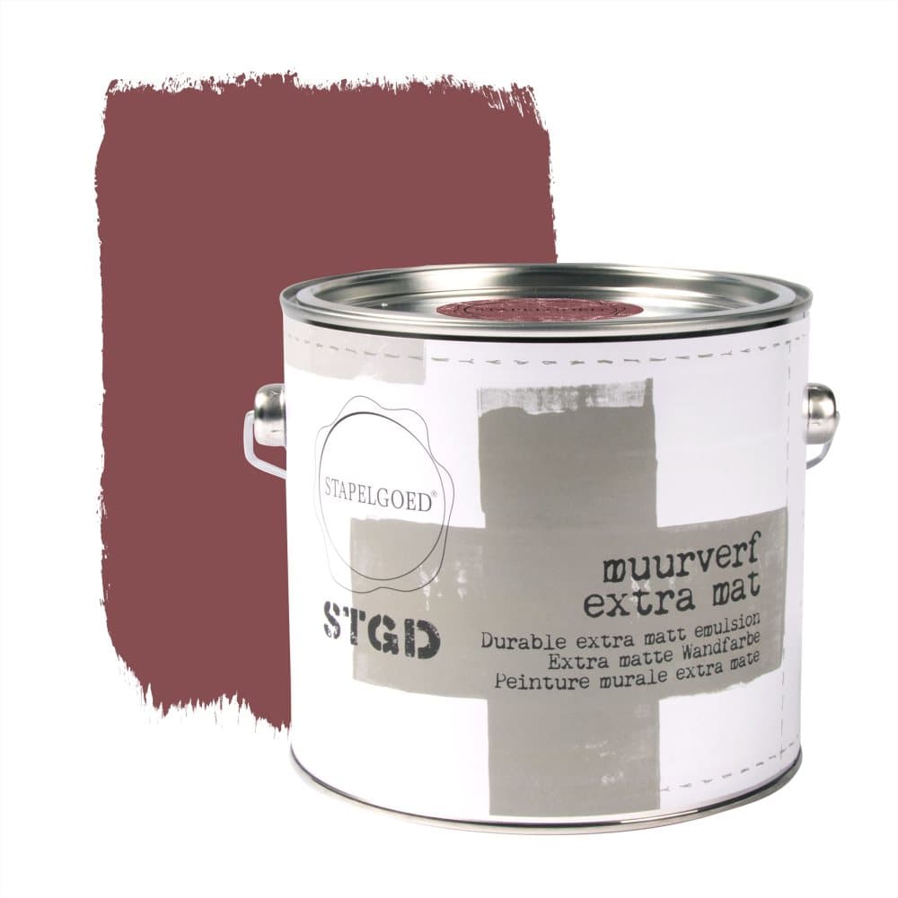 Stapelgoed - Väggfärg Matt - Plum - Lila - 2,5L