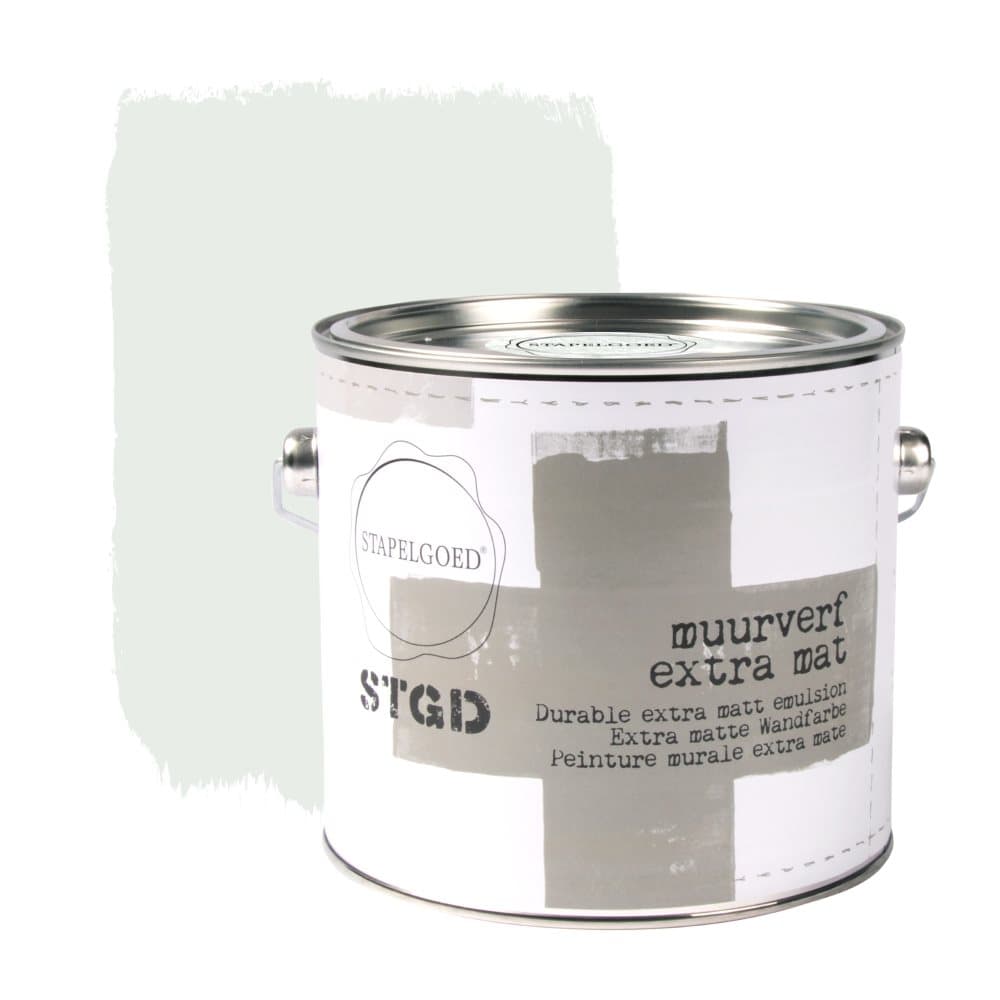 Stapelgoed - Väggfärg Matt - Ask - Grön - 2,5L