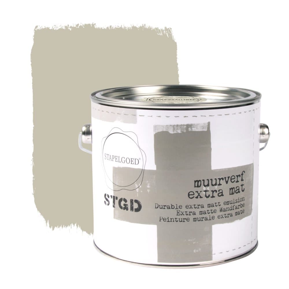 Stapelgoed - Väggfärg Matt - Khaki - Beige - 2,5L