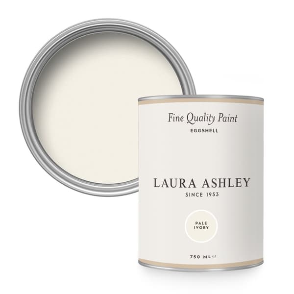 Laura Ashley - Silk Gloss Lacquer - Pale Ivory - Vit - 750ml