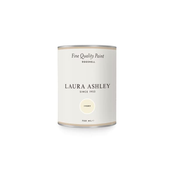 Laura Ashley - Silk Gloss Lacquer - Ivory - Vit - 750ml