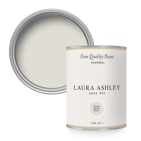 Laura Ashley - Silk Gloss Lacquer - Pale Dove Grey - Grå - 750ml
