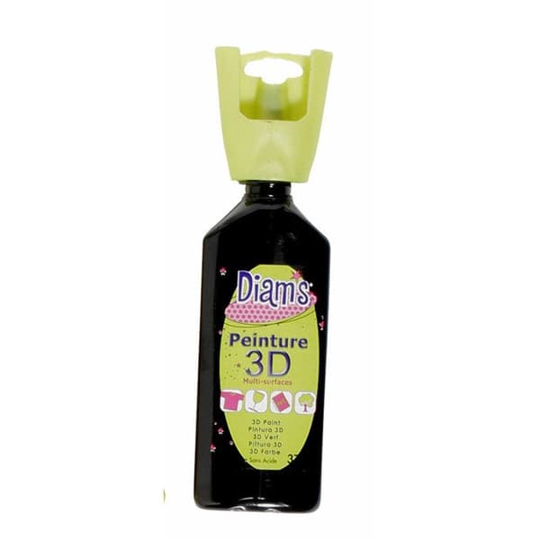 Peinture Diam's 3D 37 ml Blank Svart
