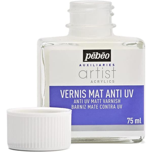 Akvarellfärg - PEBEO - 75ml - Matt - Vit - Vattenbaserad