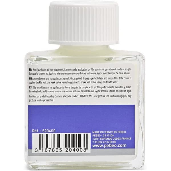 Akvarellfärg - PEBEO - 75ml - Matt - Vit - Vattenbaserad