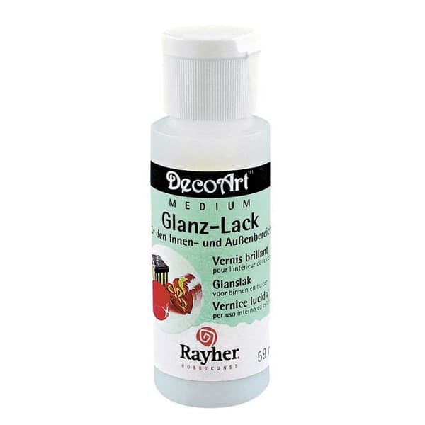 Vernis - Rayher - 59 ml - Briljant - Inomhus/utomhus - Svart