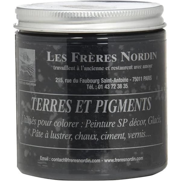 Nordin Brothers Earth Pigment Black Ivory 200grs - 418255