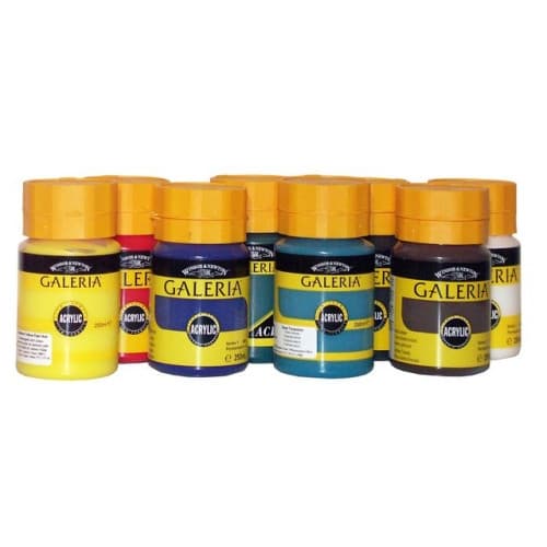 Akrylfärg Galeria 250mlx8 färger