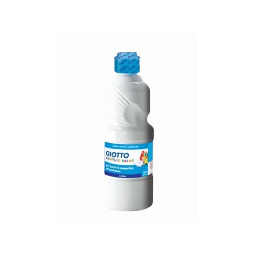 Akrylfärg Giotto 500 ml vit