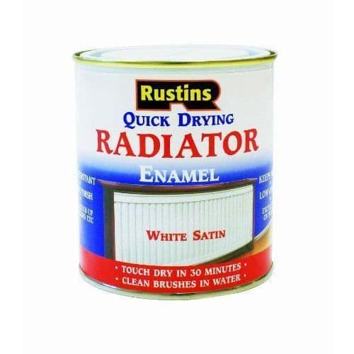 Rustins RADS500 Quick Dry Radiator Paint Satin 500ml