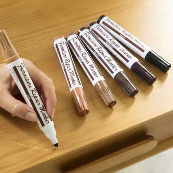 SHOP-STORY - RENOVE BOIS: Paket med 6 markörer för renovering och reparation av trä