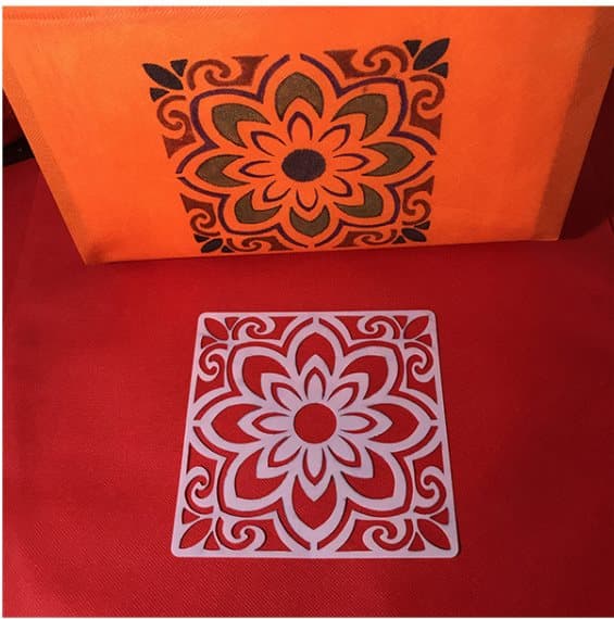 INF Mandala sjablong gjenbrukbare mandala malermaler 36-Pack
