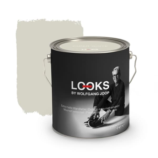 LOOKS af Wolfgang Joop Wandfarbe Matt Papierweiss 2,5L