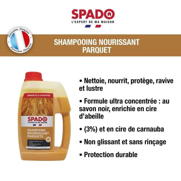 SPADO Närande parkettschampo - 1l
