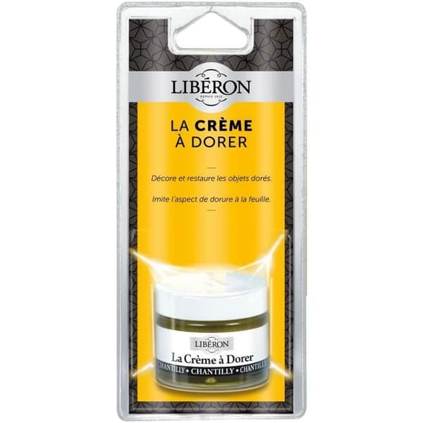 Förgyllningskräm - LIBERON - Chantilly - Brillant - 30 ml - Dubbelskikt