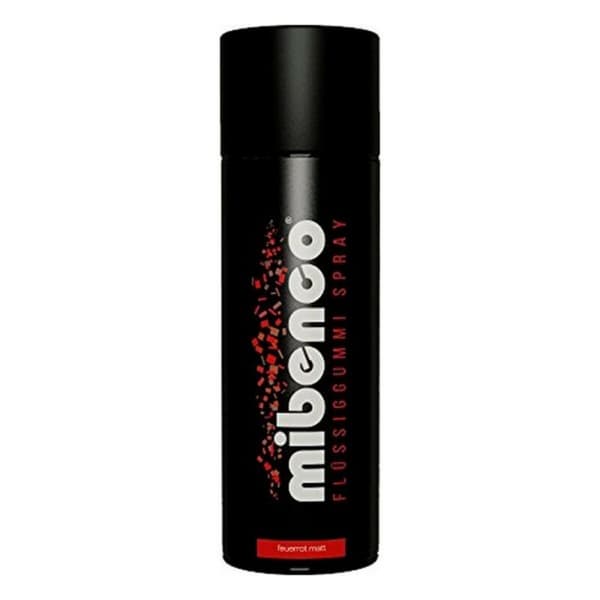 Flytande gummi för bilar Mibenco     Röd 400 ml
