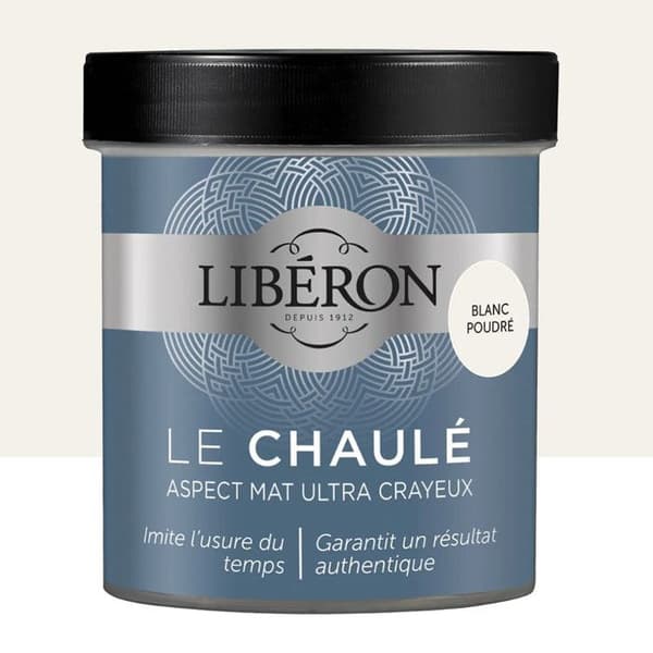 Liberon - 111549 - Dekorativ färg, Lime, Pulvervit, 500 ML