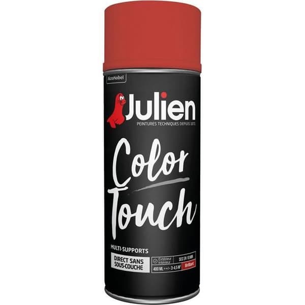 Julien brandröd sprayfärg 400ml Ral 3000
